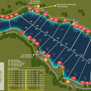 Brasenose 2 lake map Linear League 2026